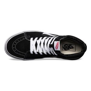 Vans Bayan Spor Ayakkabı Sk8-Hi Siyah/Beyaz | 14010-368